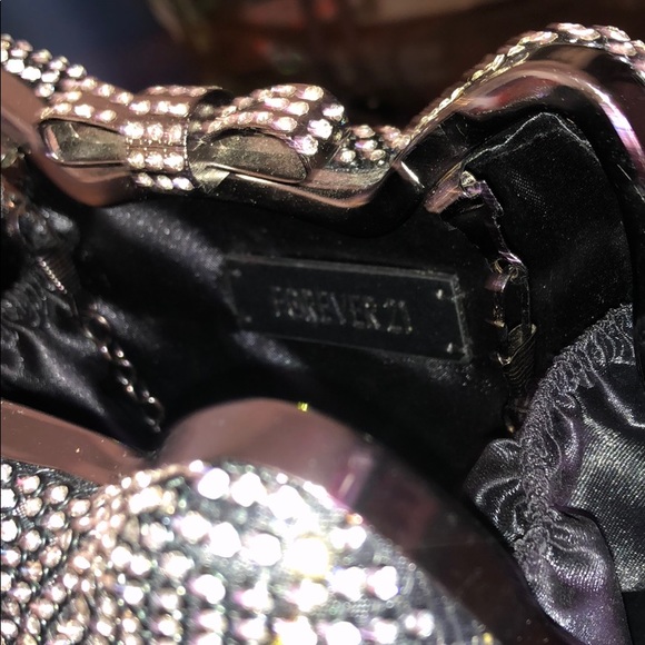 Clutch Purse: Sparkling Kitty Face - Picture 4 of 5